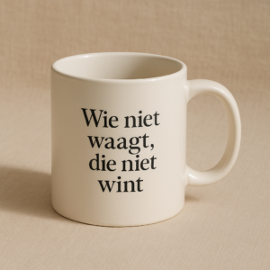 Mok – "Wie niet waagt, die niet wint"